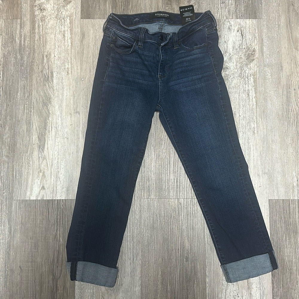 Liverpool 4P crop Jean